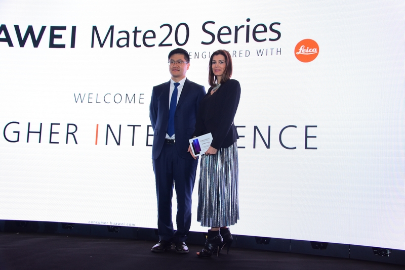 Launching of the Huawei Mate20 at Four Seasons Hotel